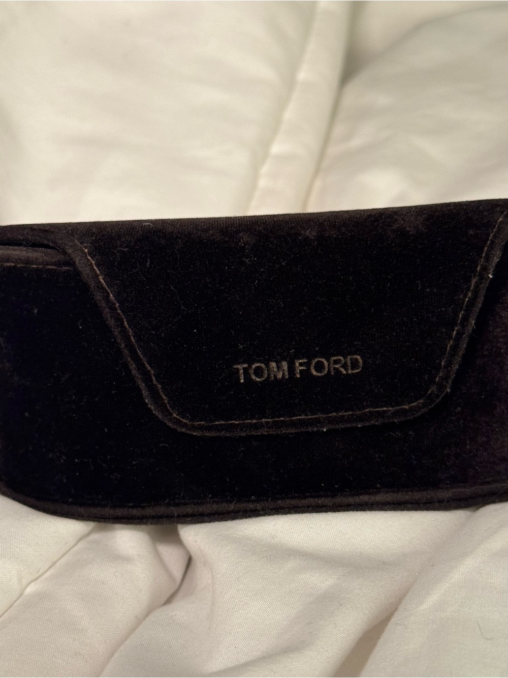 Tom Ford Black Velvet Sunglasses Case